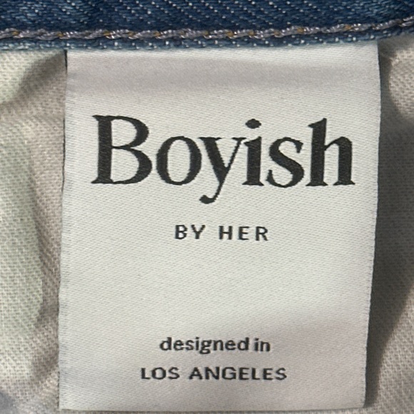 Boyish Women's Button-fly High Rise Blue Jeans Size 30 - Picture 13 of 16
